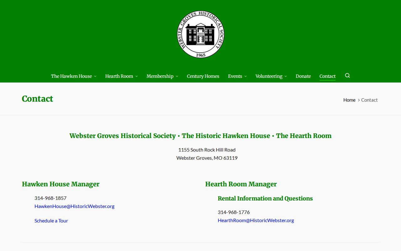 Webster Groves city directory research source at the Historical Society